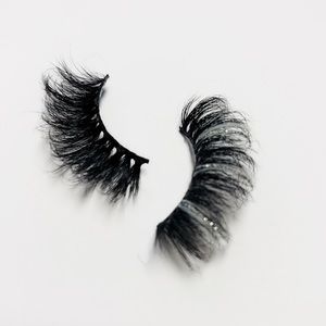 Silver Glitter Mink Lashes